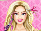 Coiffure pour Barbie